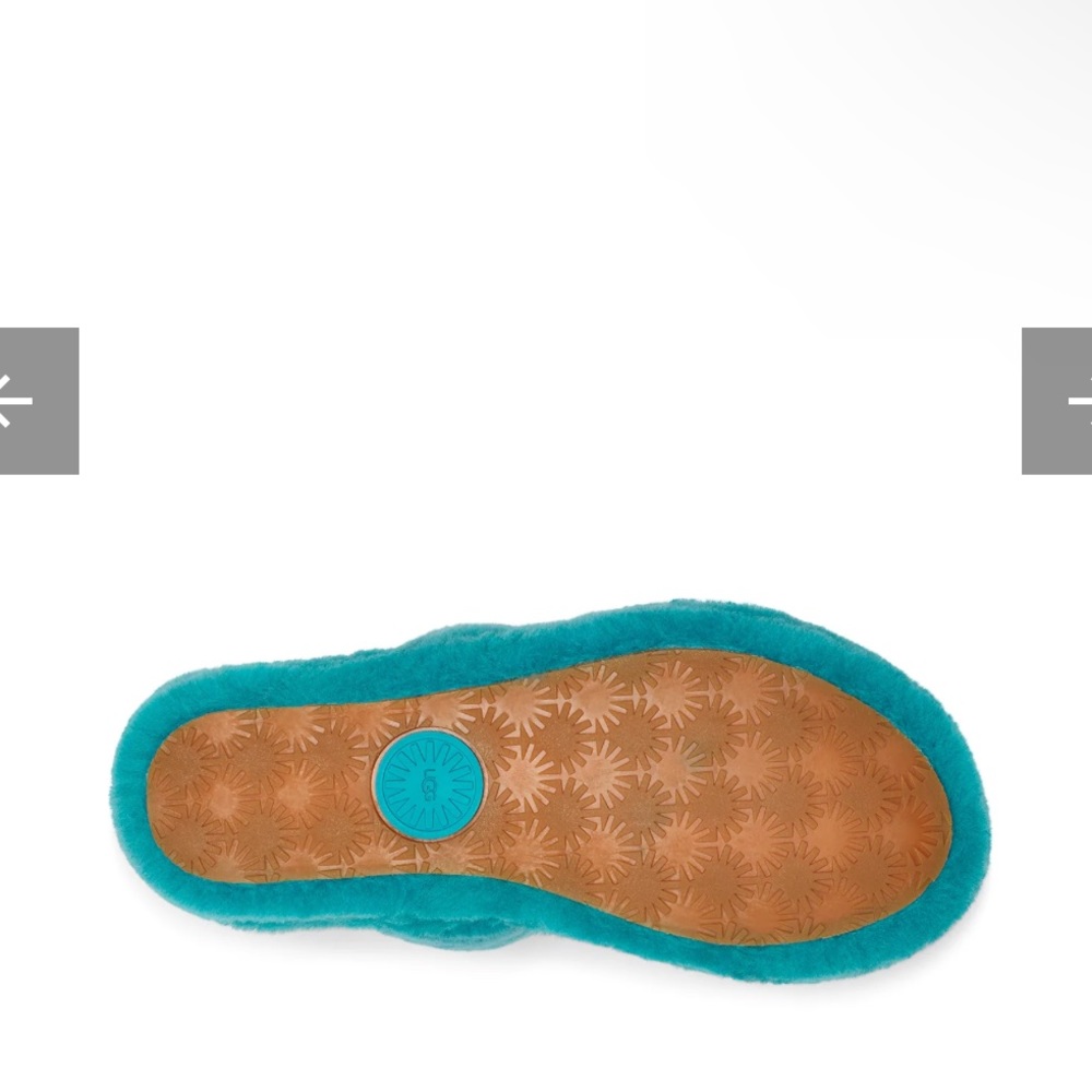 UGG Women Slides - Oh Yeah - Aquatic Blue - Picture 3 of 9